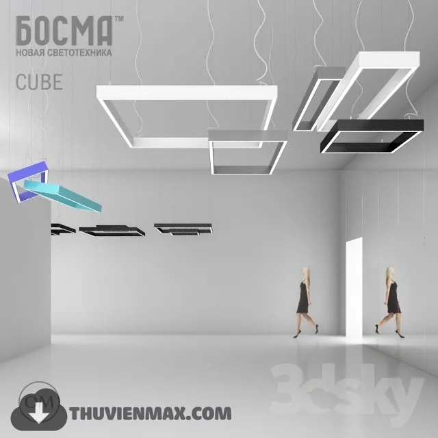 3DSKY MODELS – CEILING LIGHT 3D MODELS – 353