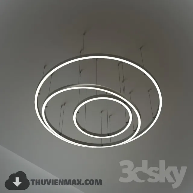 3DSKY MODELS – CEILING LIGHT 3D MODELS – 390