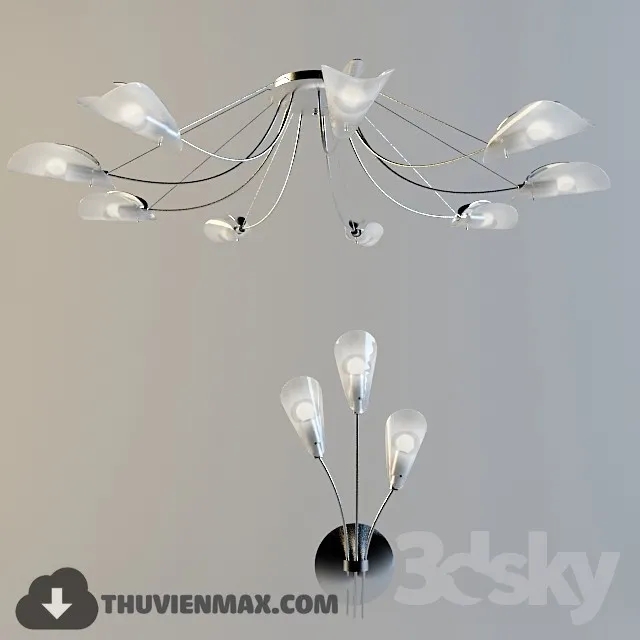 3DSKY MODELS – CEILING LIGHT 3D MODELS – 133