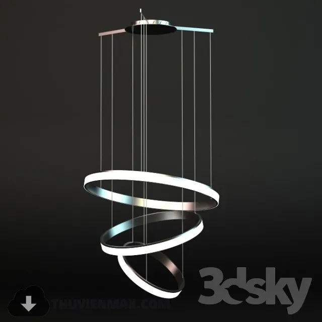 3DSKY MODELS – CEILING LIGHT 3D MODELS – 426