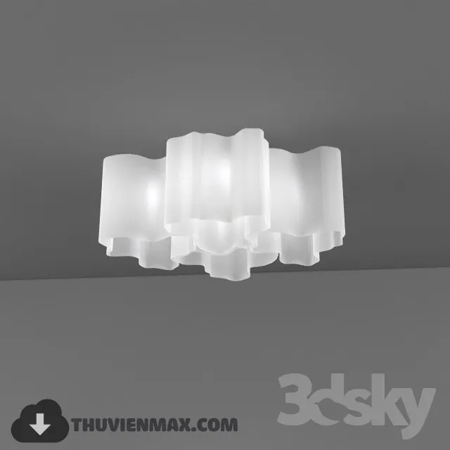 3DSKY MODELS – CEILING LIGHT 3D MODELS – 144
