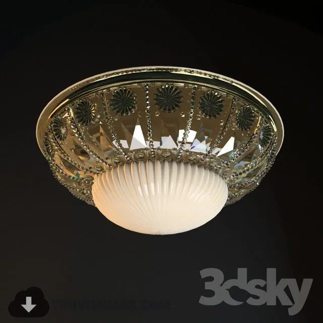 3DSKY MODELS – CEILING LIGHT 3D MODELS – 632