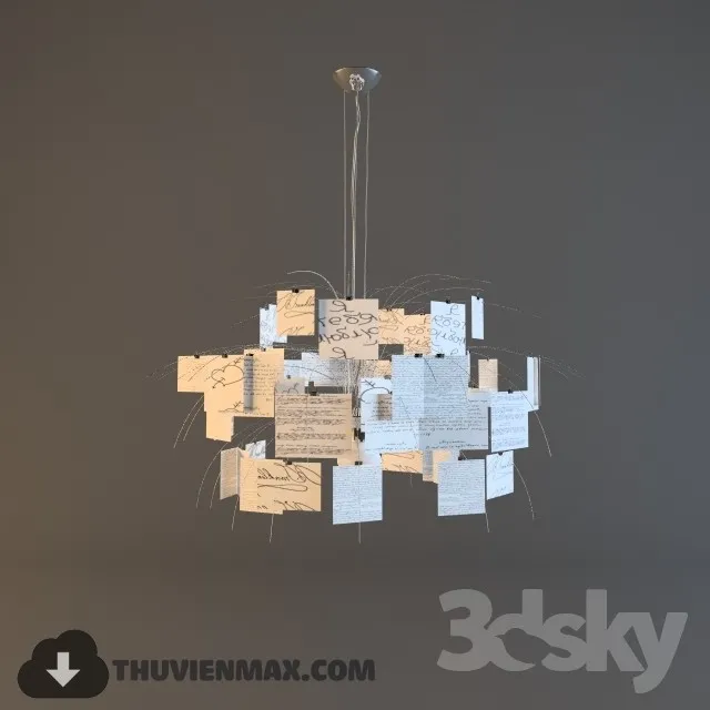 3DSKY MODELS – CEILING LIGHT 3D MODELS – 639
