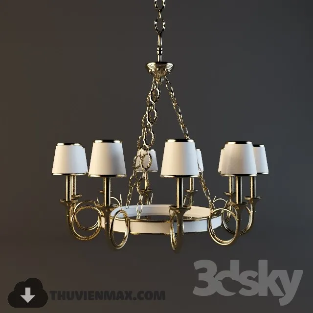 3DSKY MODELS – CEILING LIGHT 3D MODELS – 664