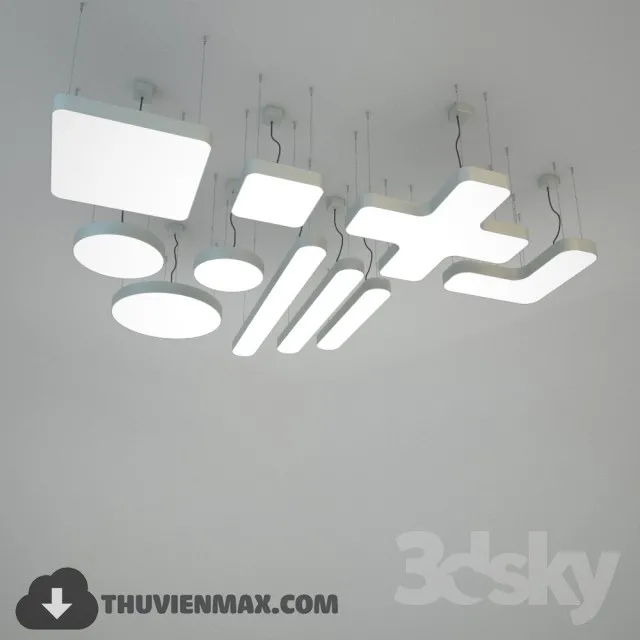 3DSKY MODELS – CEILING LIGHT 3D MODELS – 107