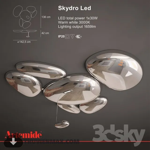 3DSKY MODELS – CEILING LIGHT 3D MODELS – 790