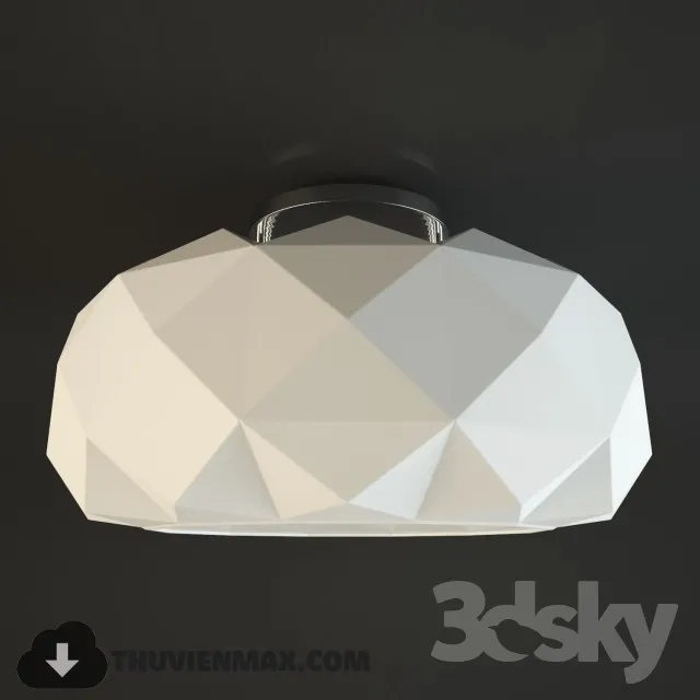3DSKY MODELS – CEILING LIGHT 3D MODELS – 186