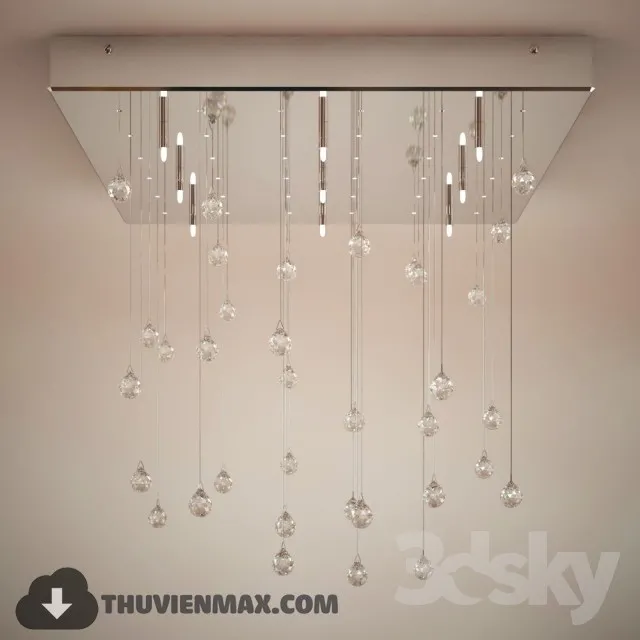 3DSKY MODELS – CEILING LIGHT 3D MODELS – 198