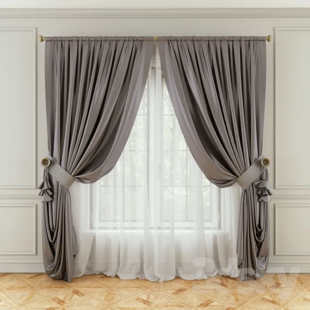 3DSKY MODELS – CURTAIN 3D MODELS – 156