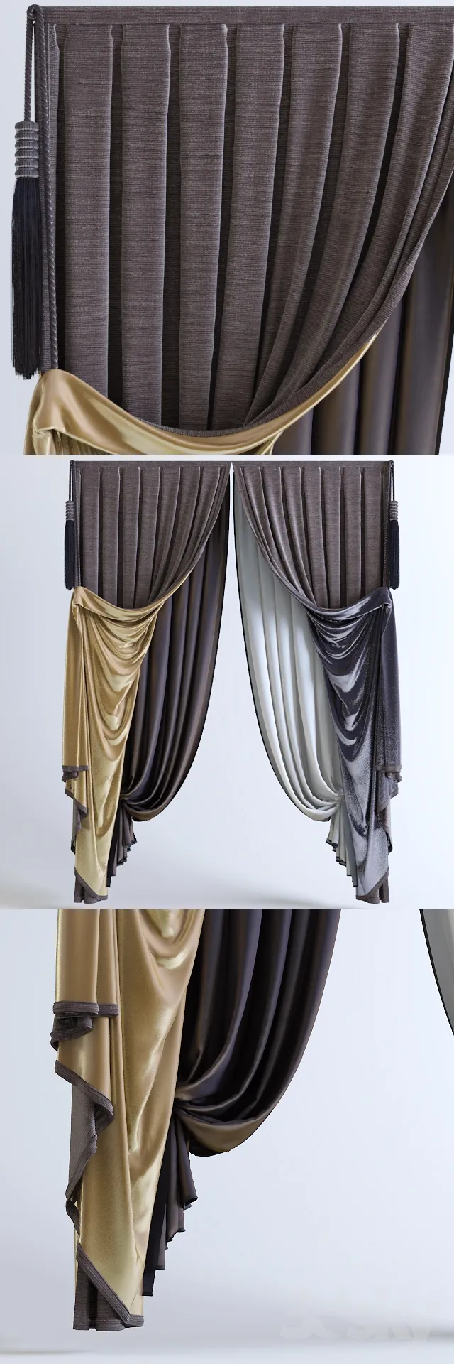 3DSKY MODELS – CURTAIN 3D MODELS – 048