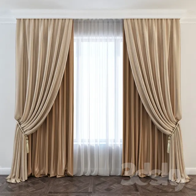 3DSKY MODELS – CURTAIN 3D MODELS – 008