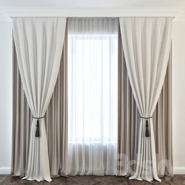 3DSKY MODELS – CURTAIN 3D MODELS – 009