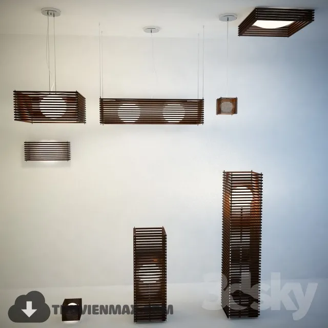 3DSKY MODELS – LIGHTING – Lighting 3D Models – Floor lamp – 012