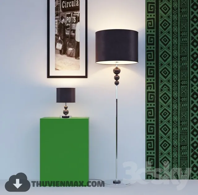 3DSKY MODELS – LIGHTING – Lighting 3D Models – Floor lamp – 121
