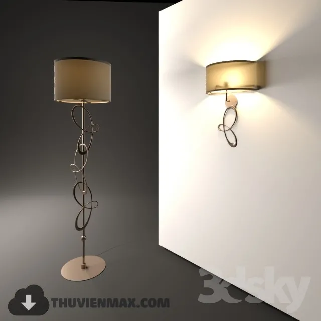 3DSKY MODELS – LIGHTING – Lighting 3D Models – Floor lamp – 136