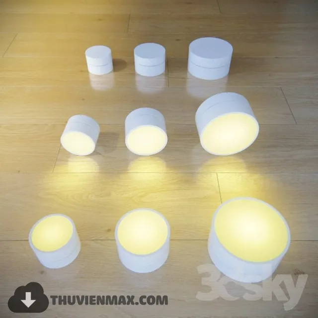 3DSKY MODELS – LIGHTING – Lighting 3D Models – Spot light – 151