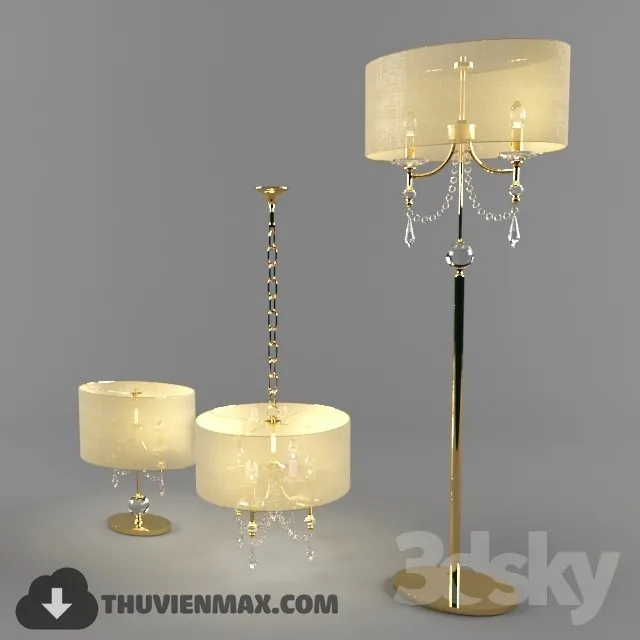 3DSKY MODELS – LIGHTING – Lighting 3D Models – Floor lamp – 018