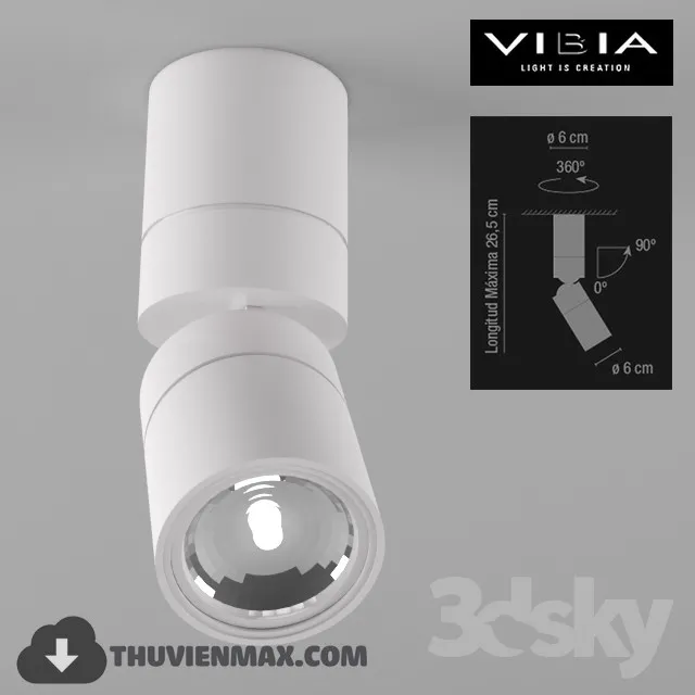 3DSKY MODELS – LIGHTING – Lighting 3D Models – Spot light – 238