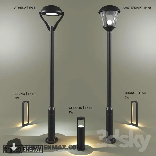 3DSKY MODELS – LIGHTING – Lighting 3D Models – Street and technical lighting – 286