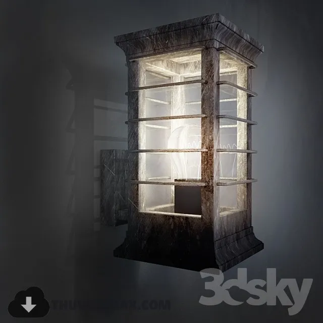 3DSKY MODELS – LIGHTING – Lighting 3D Models – Street and technical lighting – 317