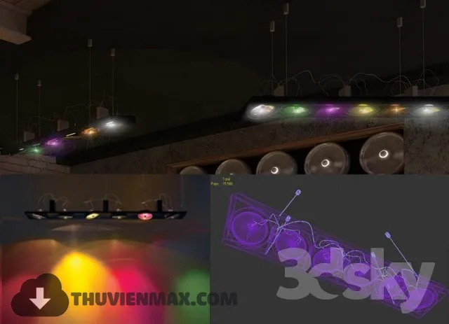 3DSKY MODELS – LIGHTING – Lighting 3D Models – Street and technical lighting – 327
