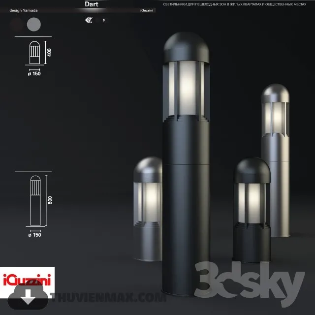 3DSKY MODELS – LIGHTING – Lighting 3D Models – Street and technical lighting – 331