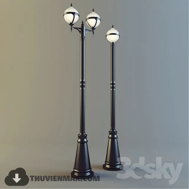 3DSKY MODELS – LIGHTING – Lighting 3D Models – Street and technical lighting – 338