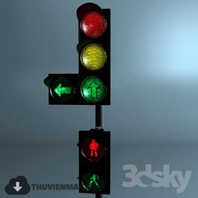 3DSKY MODELS – LIGHTING – Lighting 3D Models – Street and technical lighting – 364