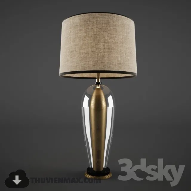 3DSKY MODELS – LIGHTING – Lighting 3D Models – Table lamp – 384