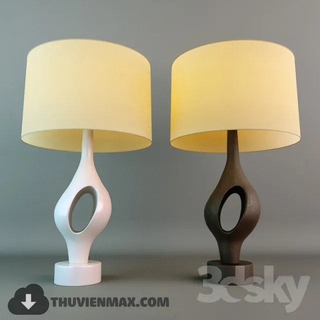 3DSKY MODELS – LIGHTING – Lighting 3D Models – Table lamp – 385