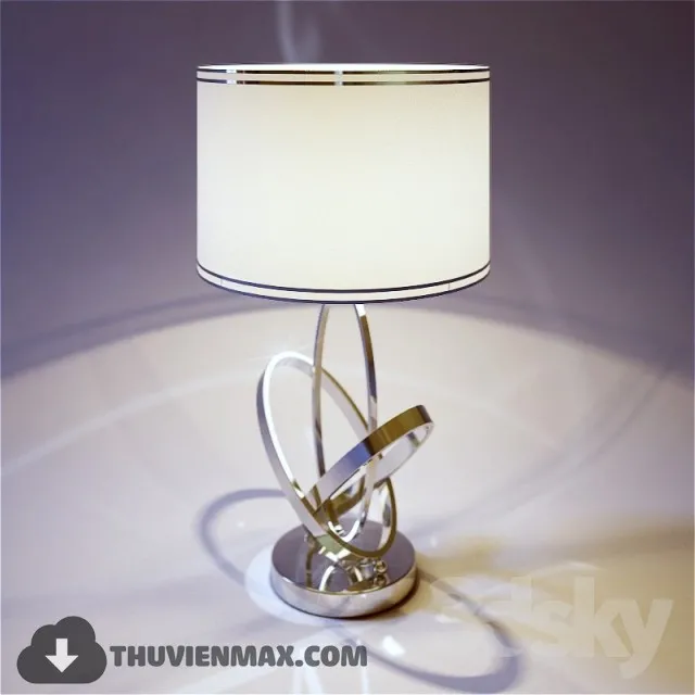 3DSKY MODELS – LIGHTING – Lighting 3D Models – Table lamp – 391