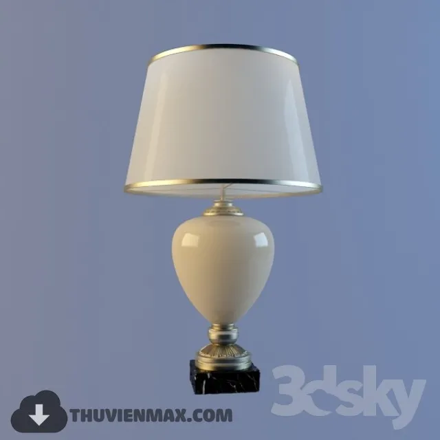 3DSKY MODELS – LIGHTING – Lighting 3D Models – Table lamp – 400