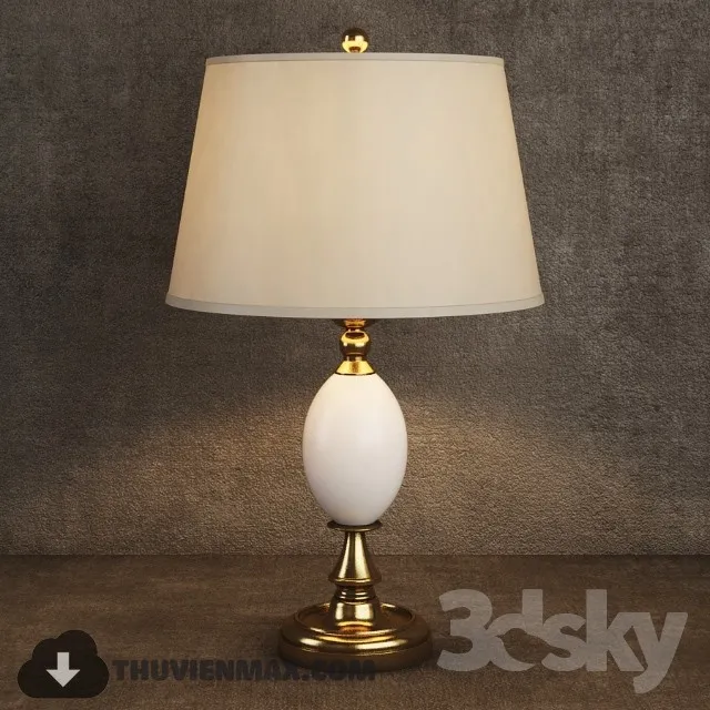 3DSKY MODELS – LIGHTING – Lighting 3D Models – Table lamp – 423