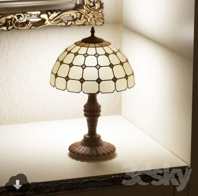 3DSKY MODELS – LIGHTING – Lighting 3D Models – Table lamp – 439