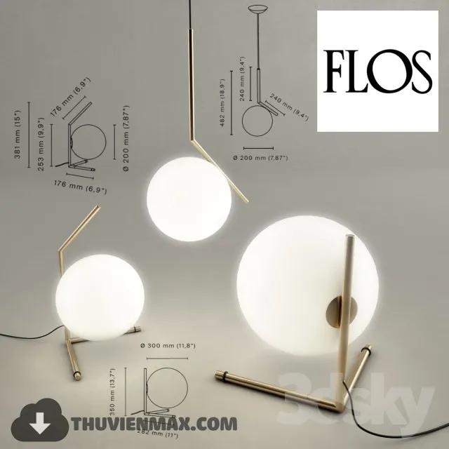 3DSKY MODELS – LIGHTING – Lighting 3D Models – Table lamp – 452