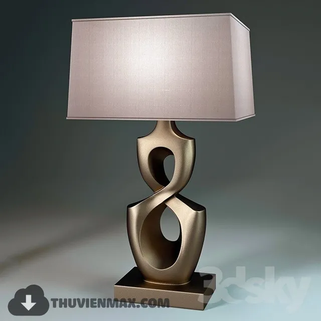 3DSKY MODELS – LIGHTING – Lighting 3D Models – Table lamp – 453
