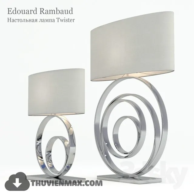 3DSKY MODELS – LIGHTING – Lighting 3D Models – Table lamp – 454
