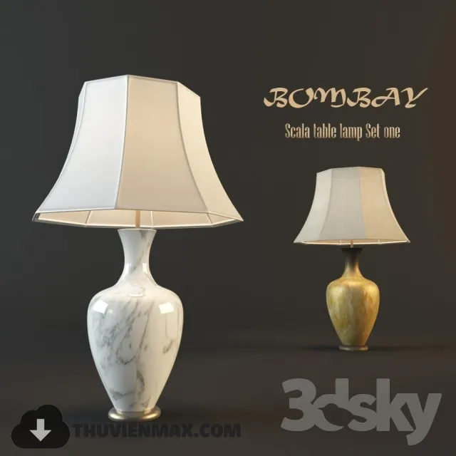 3DSKY MODELS – LIGHTING – Lighting 3D Models – Table lamp – 460