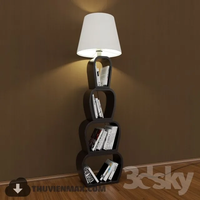 3DSKY MODELS – LIGHTING – Lighting 3D Models – Floor lamp – 047