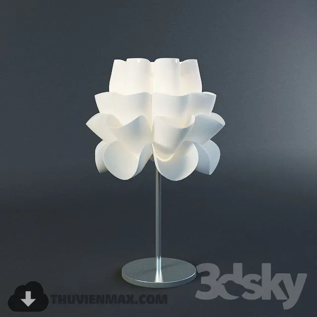 3DSKY MODELS – LIGHTING – Lighting 3D Models – Table lamp – 467