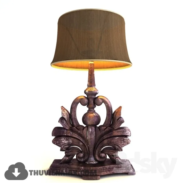3DSKY MODELS – LIGHTING – Lighting 3D Models – Table lamp – 470