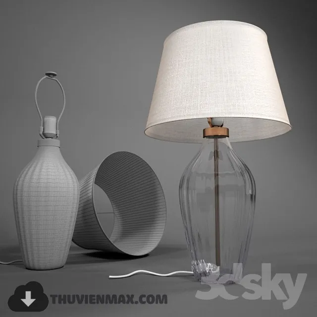 3DSKY MODELS – LIGHTING – Lighting 3D Models – Table lamp – 473