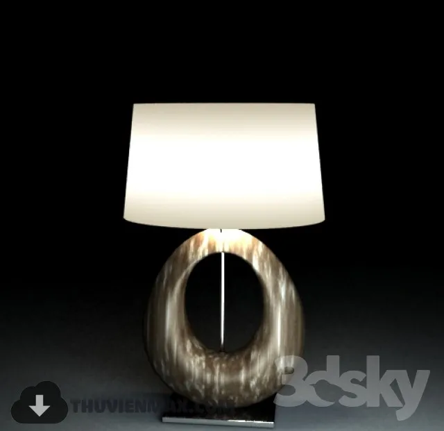 3DSKY MODELS – LIGHTING – Lighting 3D Models – Table lamp – 475