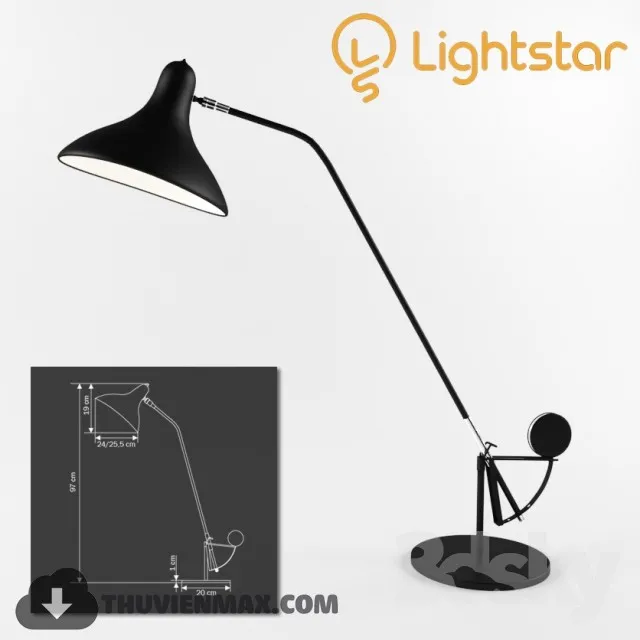 3DSKY MODELS – LIGHTING – Lighting 3D Models – Table lamp – 478
