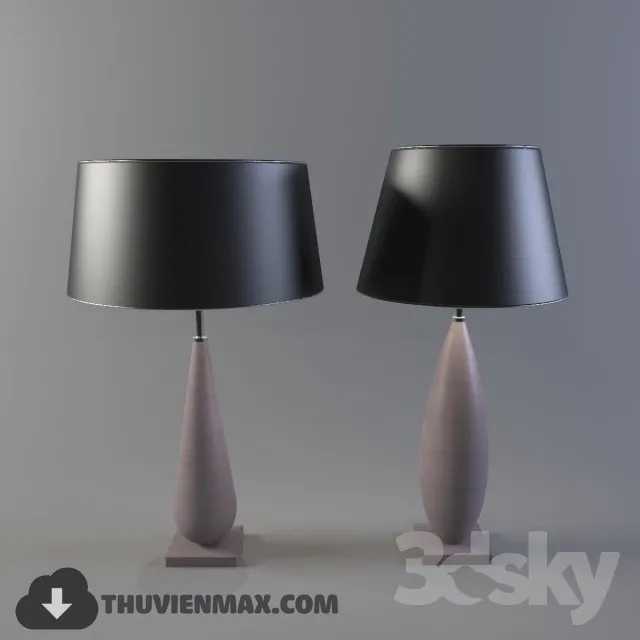 3DSKY MODELS – LIGHTING – Lighting 3D Models – Table lamp – 489