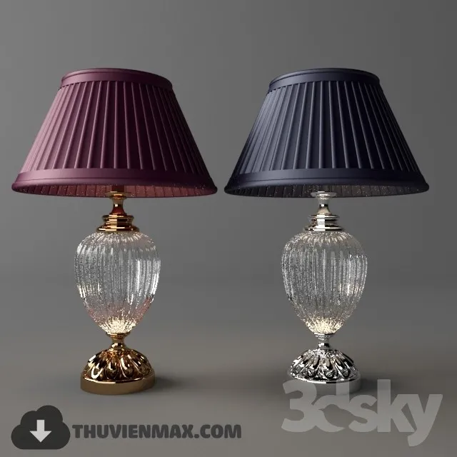 3DSKY MODELS – LIGHTING – Lighting 3D Models – Table lamp – 517