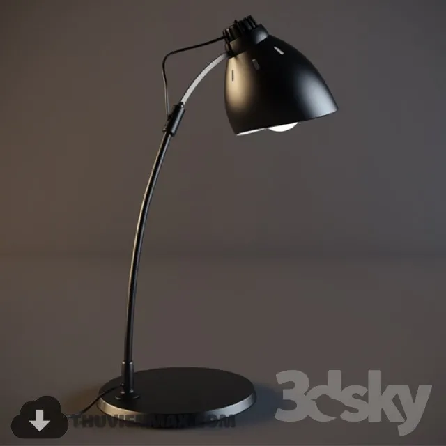 3DSKY MODELS – LIGHTING – Lighting 3D Models – Table lamp – 523
