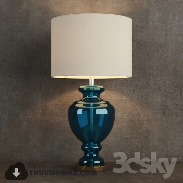 3DSKY MODELS – LIGHTING – Lighting 3D Models – Table lamp – 536
