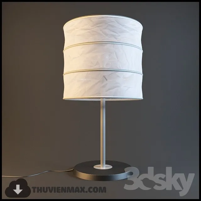 3DSKY MODELS – LIGHTING – Lighting 3D Models – Table lamp – 538