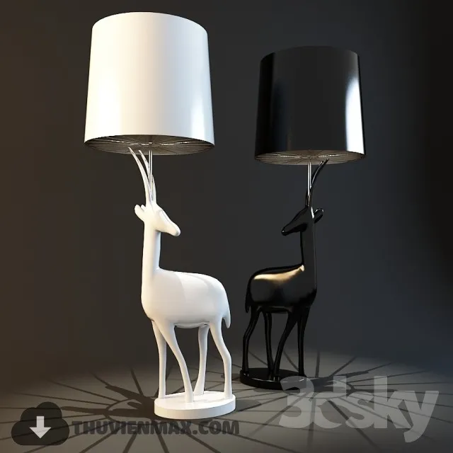 3DSKY MODELS – LIGHTING – Lighting 3D Models – Table lamp – 540